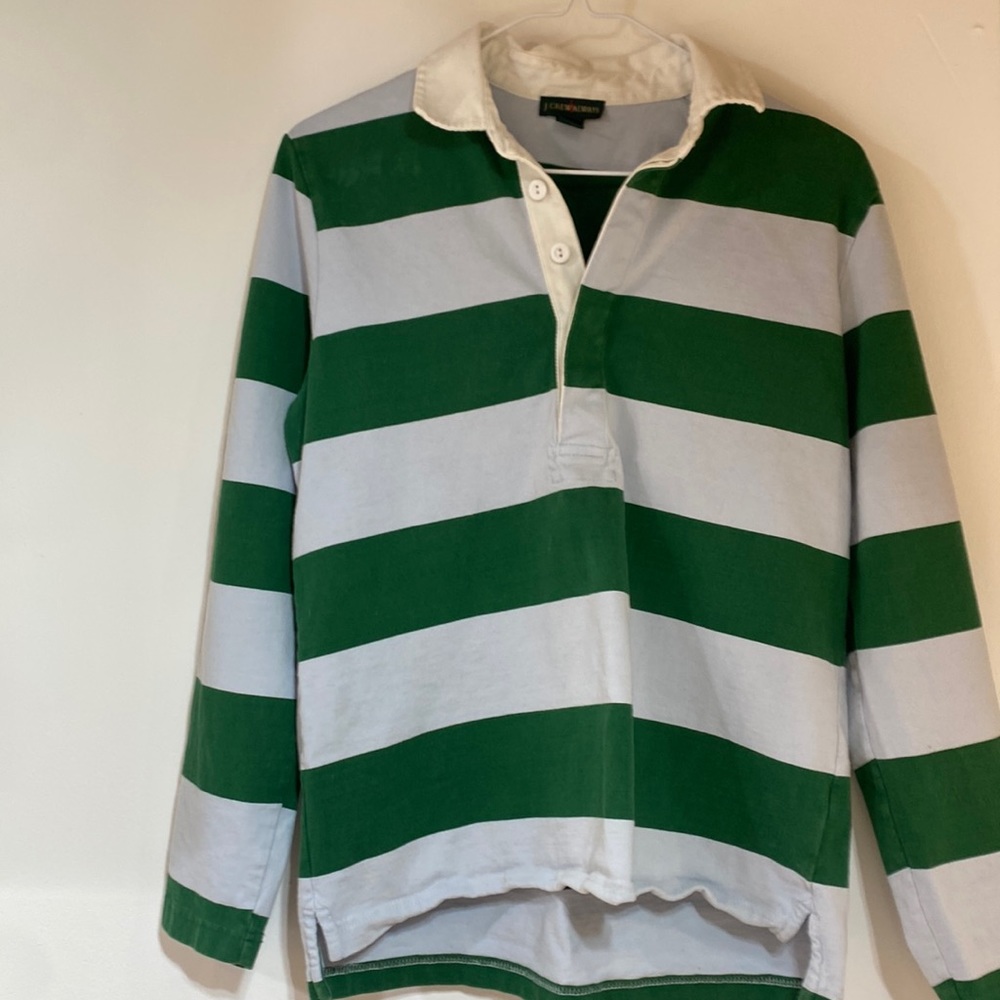 Men’s J Crew half button shirt